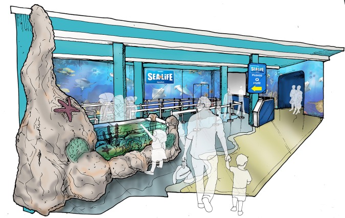Sea Life London Aquarium Entrance Experience